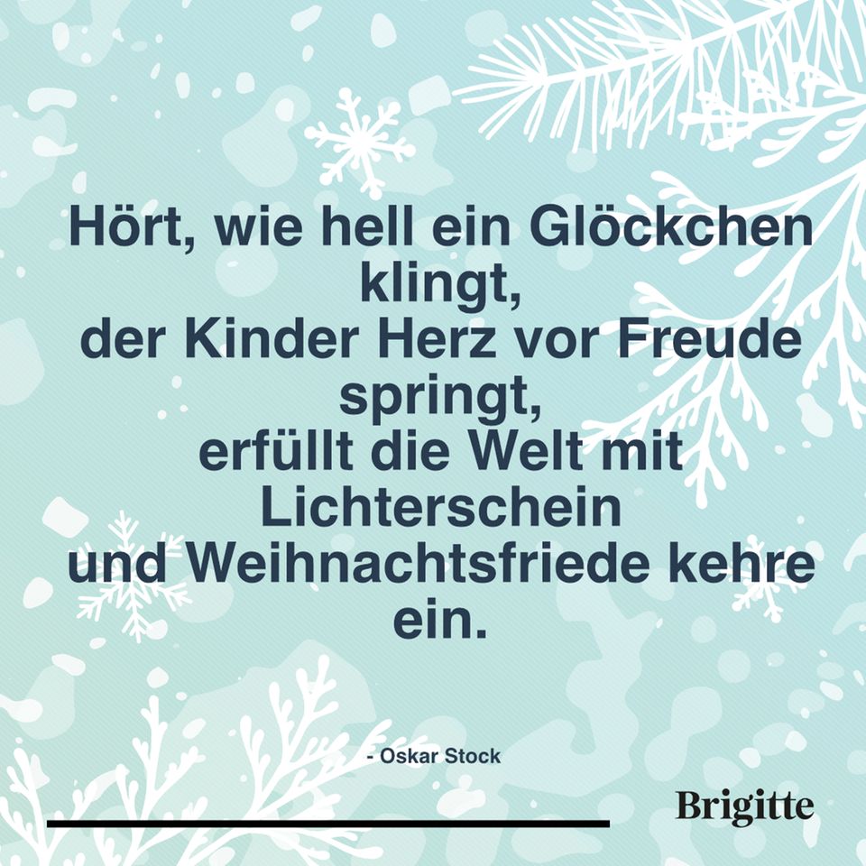 Schöne Zitate zu Weihnachten BRIGITTE.de