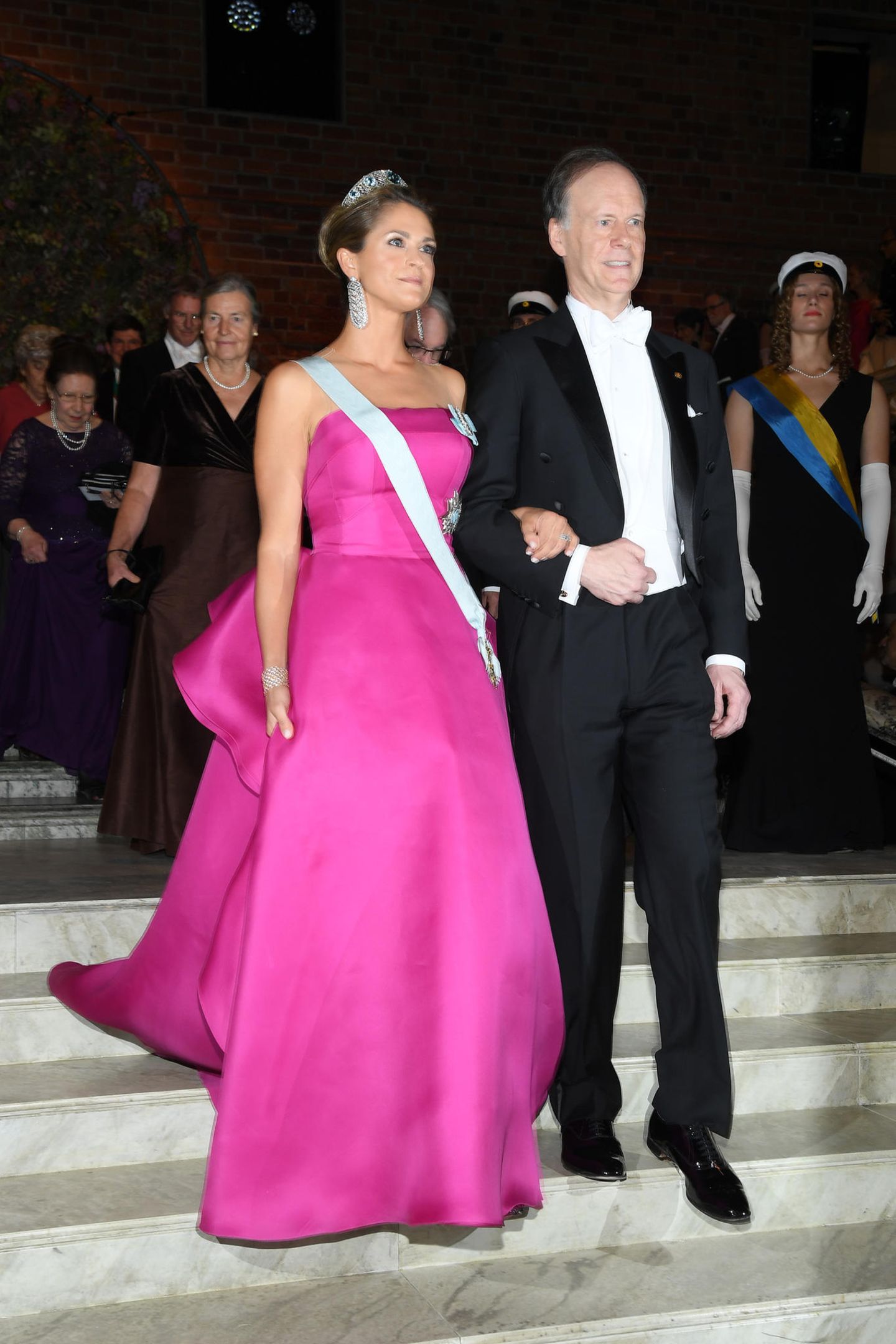 Looks der Royals: Prinzessin Madeleine im pinken Kleid