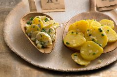 Schwäbischer Kartoffelsalat Schwäbischer Kartoffelsalat nach traditionellem Rezept