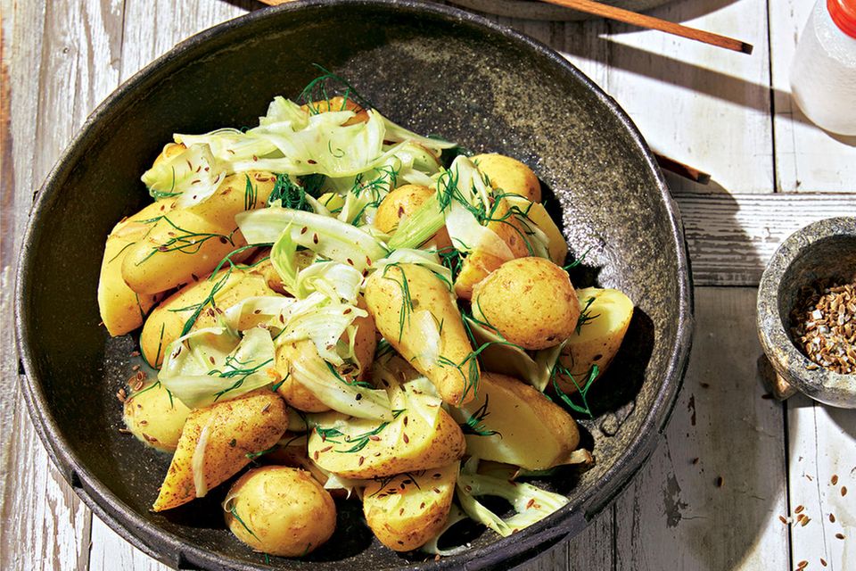 Fenchel-Kartoffel-Salat mit Dill Fenchel-Kartoffel-Salat mit Dill
