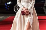 Gleiche Outfits der Royals:Herzogin Kate im weißen Kleid