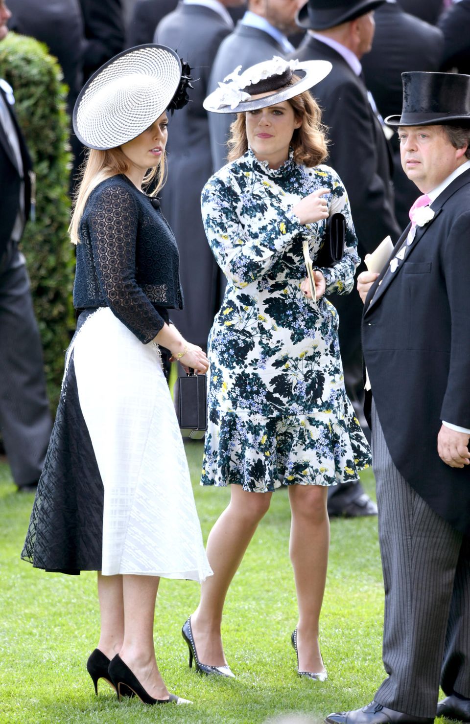 Gleiche Outfits der Royals: Prinzessin Eugenie mit Hut