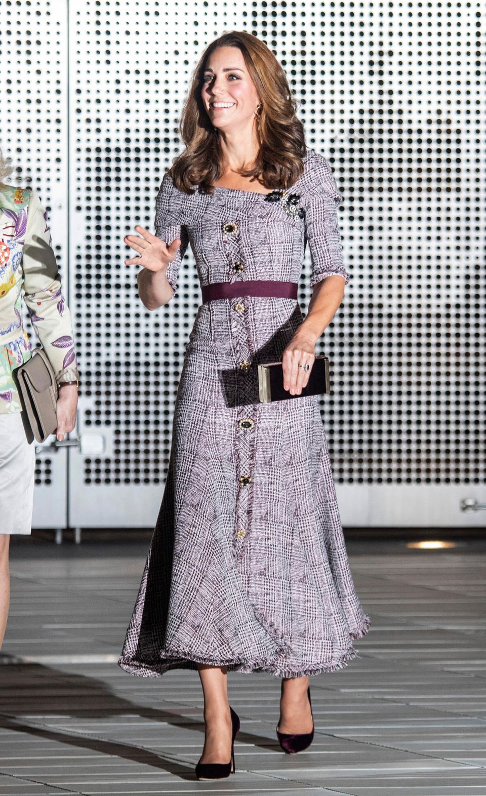 Gleiche Outfits der Royals: Herzogin Kate im Tweedkleid