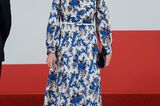 Gleiche Outfits der Royals: Königin Letizia im Blumenkleid