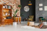 Wohntrends 2020: Wohnzimmer mit Vintage-Möbeln
