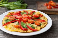 Low-Carb-Pizzateig mit Blumenkohl Low-Carb-Pizzateig mit Blumenkohl