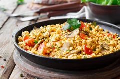 Veganes Rührei Veganes Frühstück: Veganes Rührei