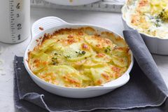 Kartoffelgratin mit Pecorino Kartoffelgratin mit Pecorino