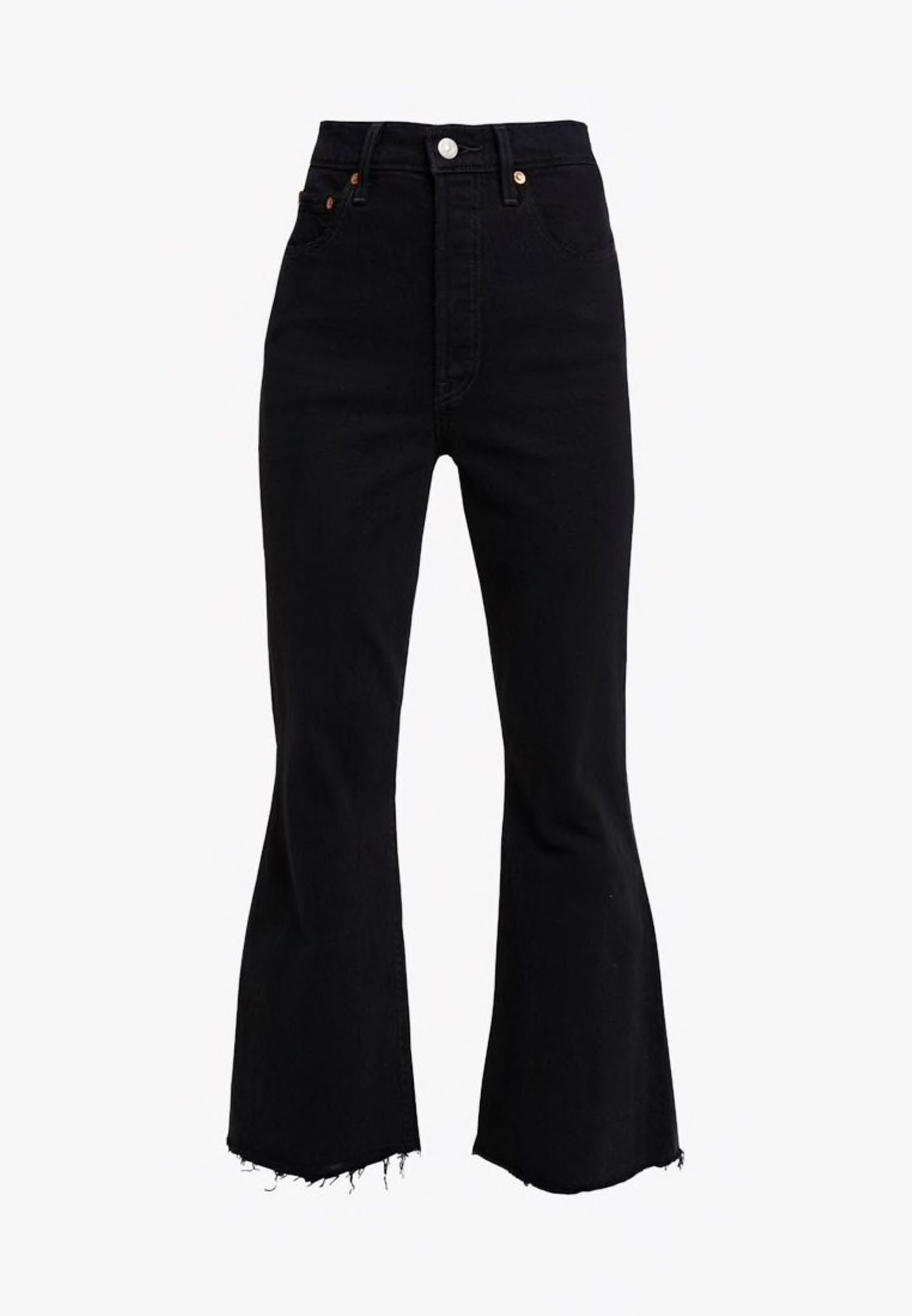 Levi's Ribcage Crop Flare Jeans