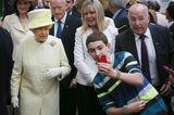 Queen Elizabeth II.: im Hintergrund eines Selfies