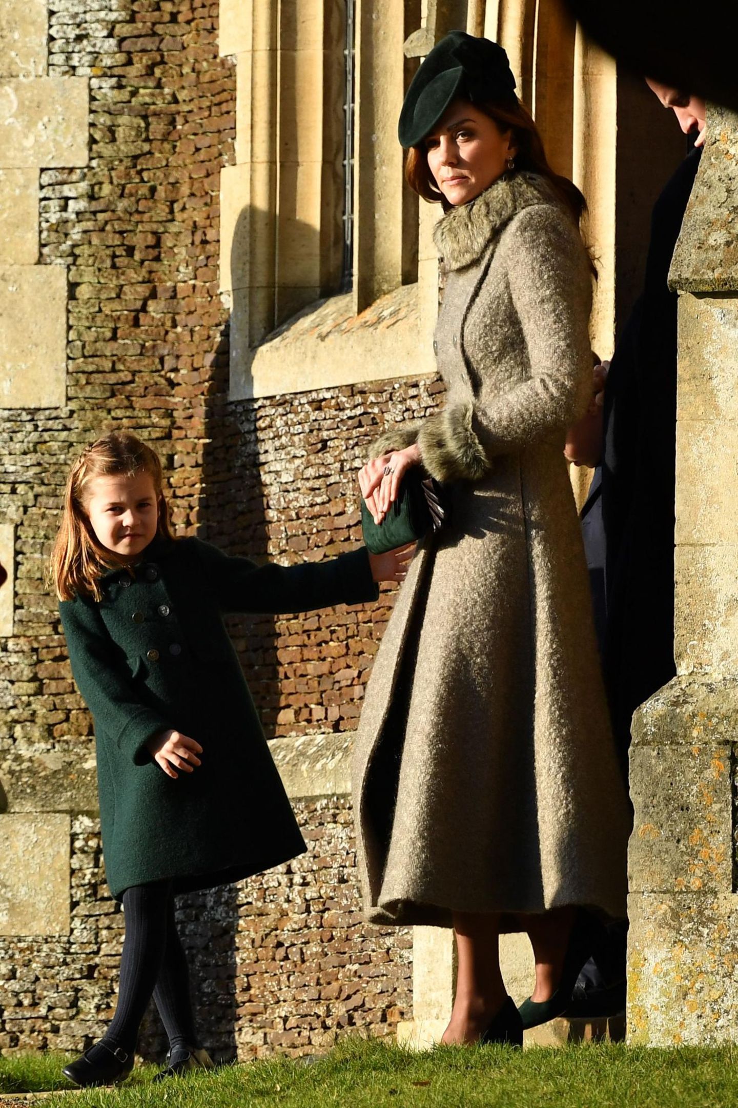 Herzogin Kate: mit Prinzessin Charlotte