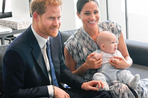 Herzogin Meghan + Prinz Harry: Dieses Geschenk machten sie Baby Archie zu Weihnachten