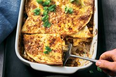 Tex-Mex-Lasagne mit Tomatensalsa Tex-Mex-Lasagne mit Tomatensalsa