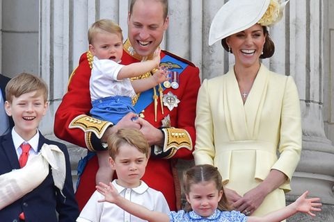 Prinz William & Herzogin Catherine mit Kindern