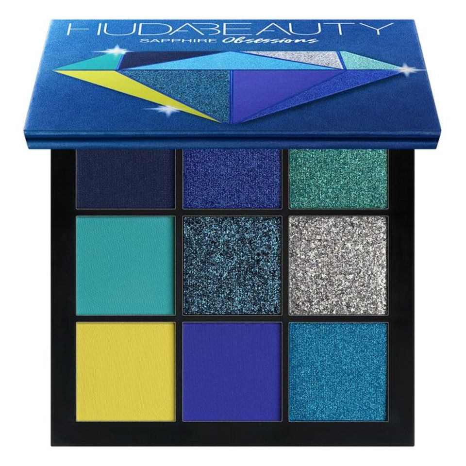 Pantone Trendfarbe 2020: Hude Beauty Obsessions Eyeshadow Palette in Sapphire