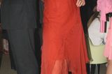 Sonja Zietlow im roten Outfit