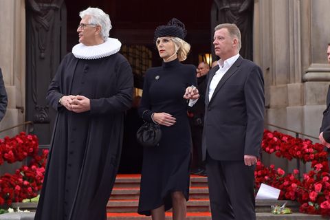 Jan Fedder: Pastor Alexander Röder, Ehefrau Marion Fedder und Produzent Jörg Pawlik