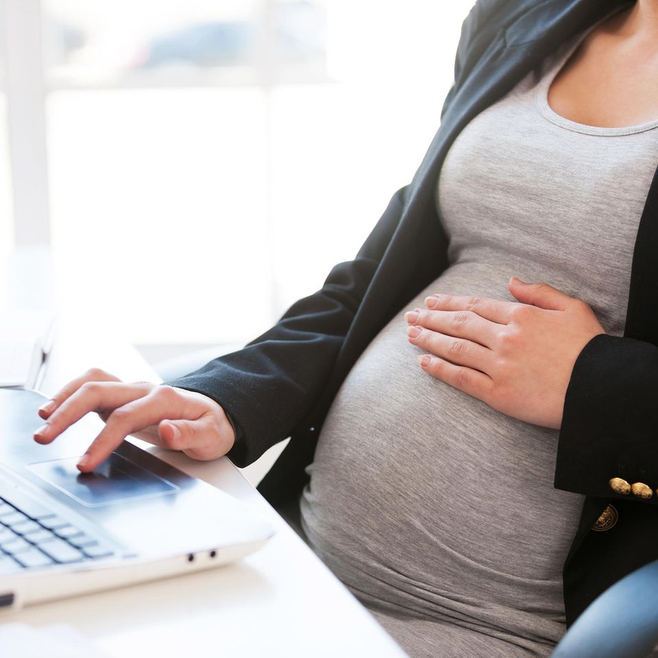 Schwanger in der Probezeit: Schwangere am Arbeitsplatz