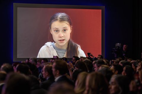 Greta Thunberg schimpft in Davos: "So gut wie nichts passiert!"