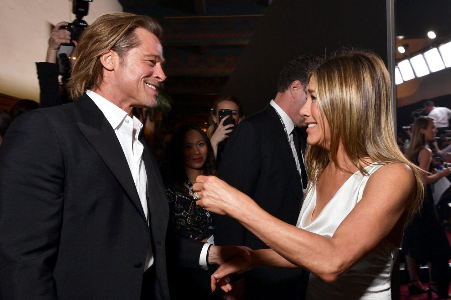 Brad Pitt & Jennifer Aniston 