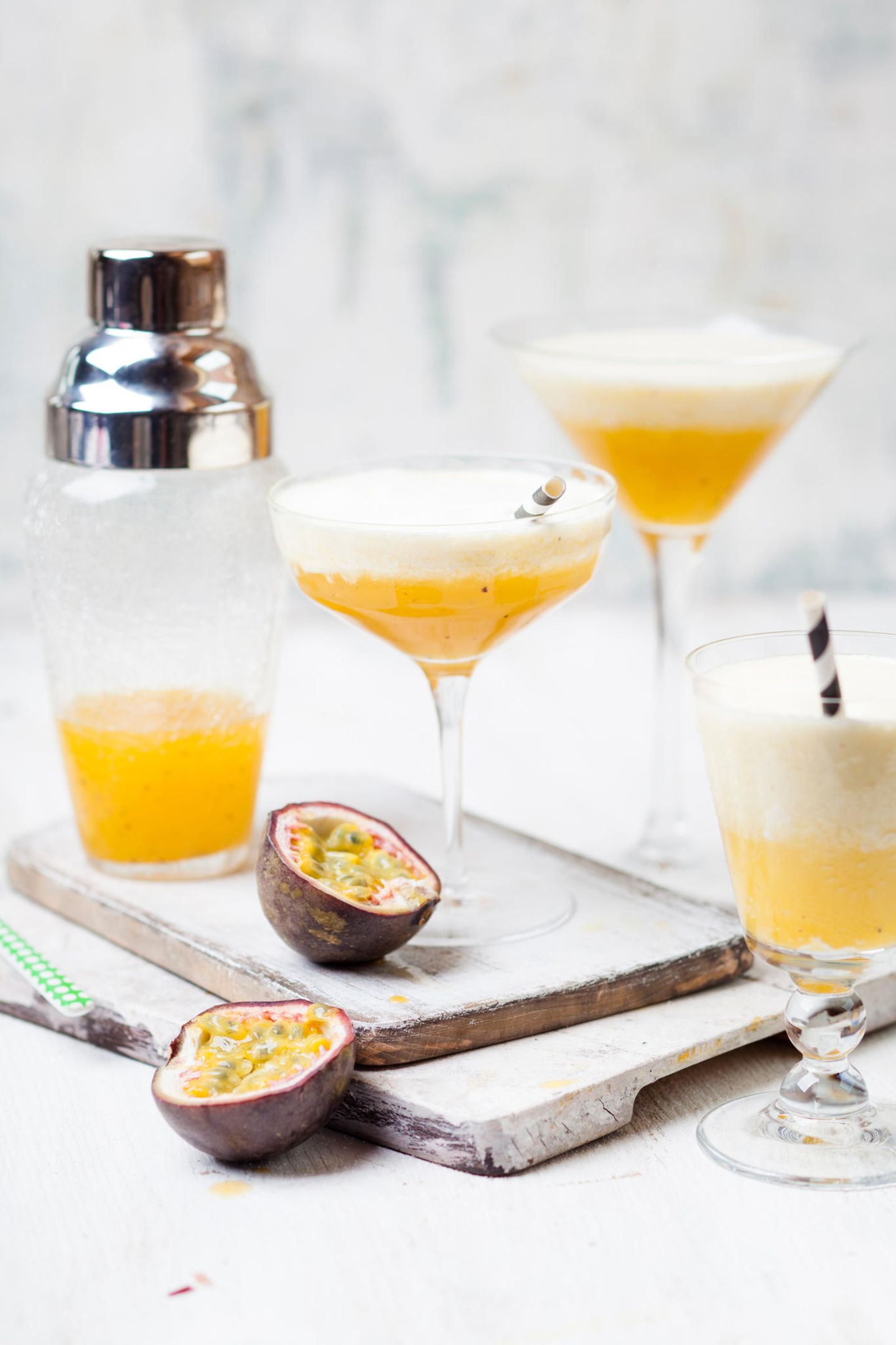 Porn star martini with pineapple juice