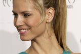 Heidi Klum: with a quiff and ponytail "loading =" lazy