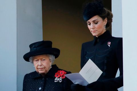 Queen Elisabeth und Kate Middleton