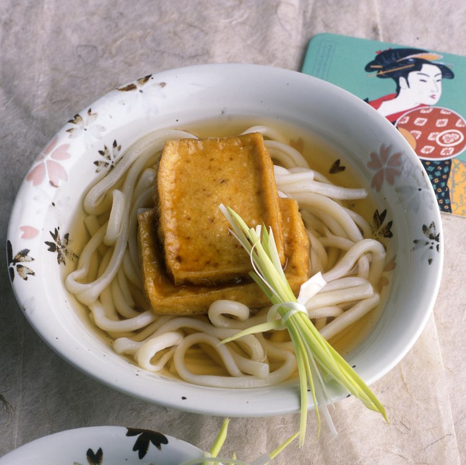 Nudeln mit Tofu