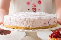 Rhabarbertorte mit Maracuja Rhabarbertorte mit Maracuja