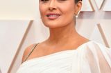Oscars 2020: Salma Hayek mit Haarschmuck
