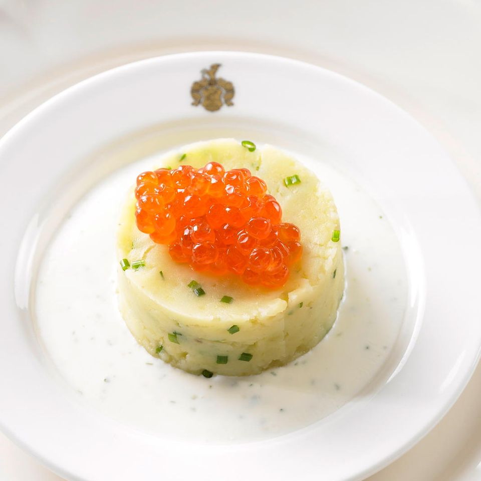Kartoffel-Kaviar-Törtchen