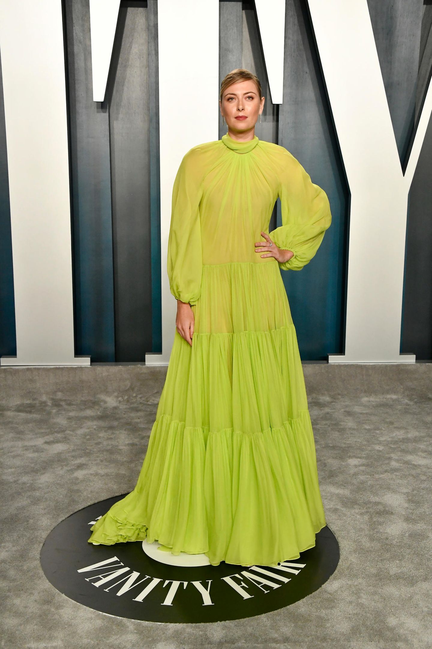 Oscars 2020: Maria Sharapova im grünen Kleid