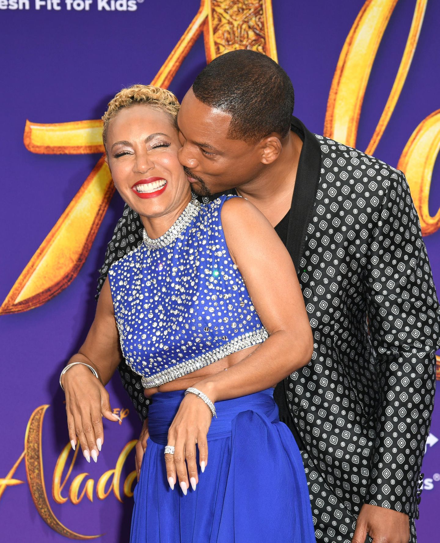 Verliebte Paare: Will Smith und Jada Pinkett Smith posieren