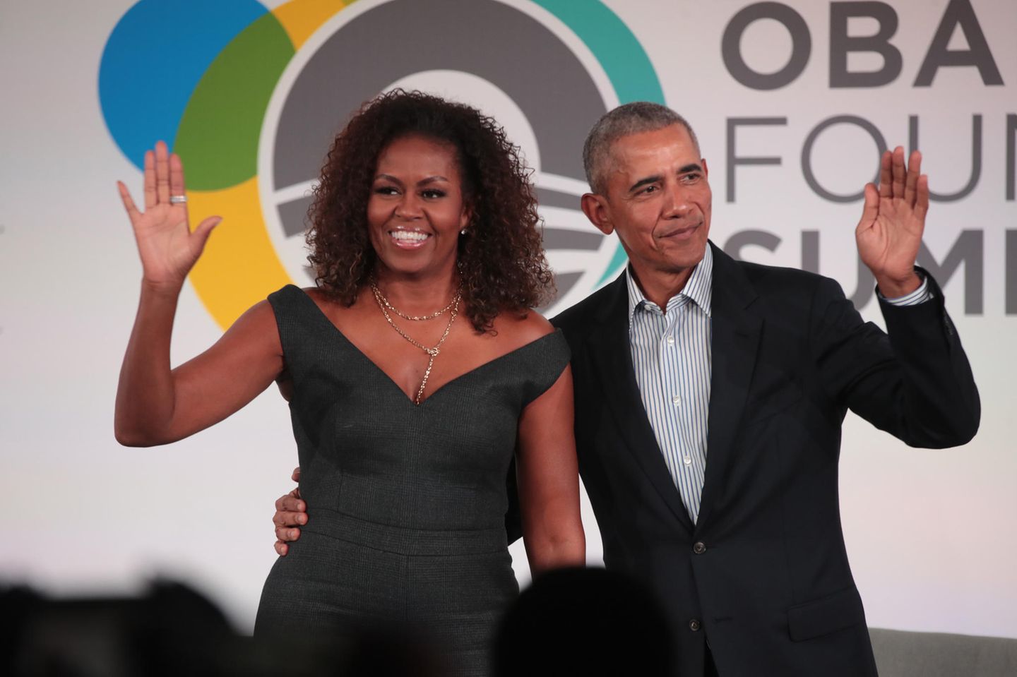 Michelle Obama: Foto von ihr und Barack Obama
