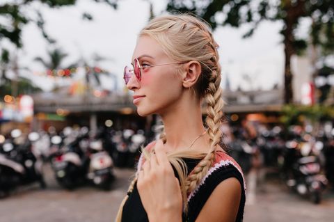 Einfache Flechtfrisuren: Boxing Braids