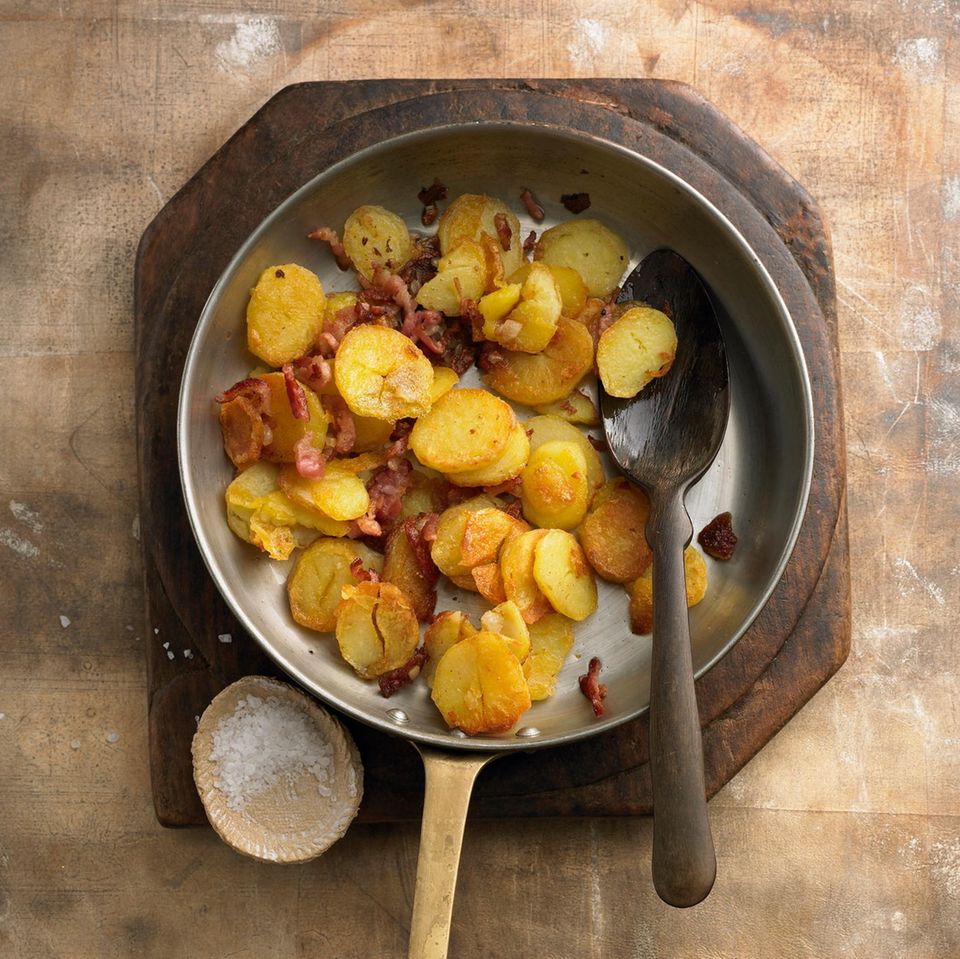Bratkartoffeln mit Speck