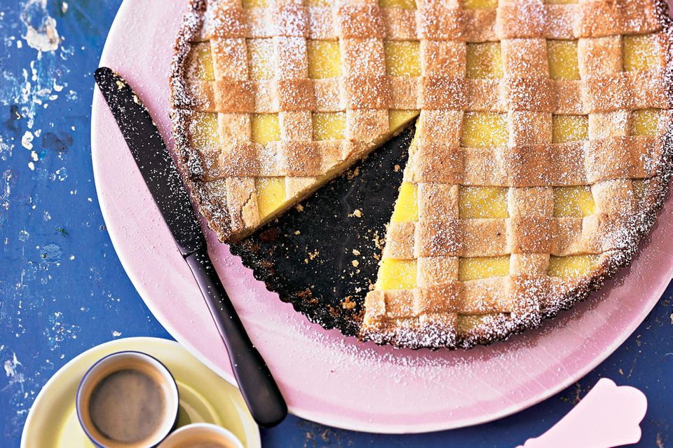 Crostata al Limone, Zitronentarte Crostata al Limone, Zitronentarte
