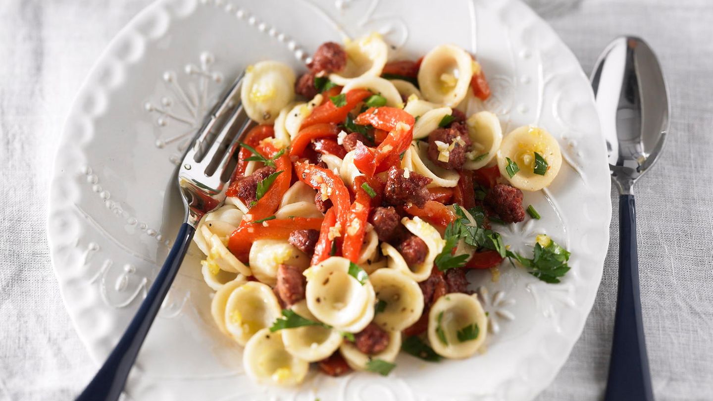 Orecchiette mit Paprika | BRIGITTE.de