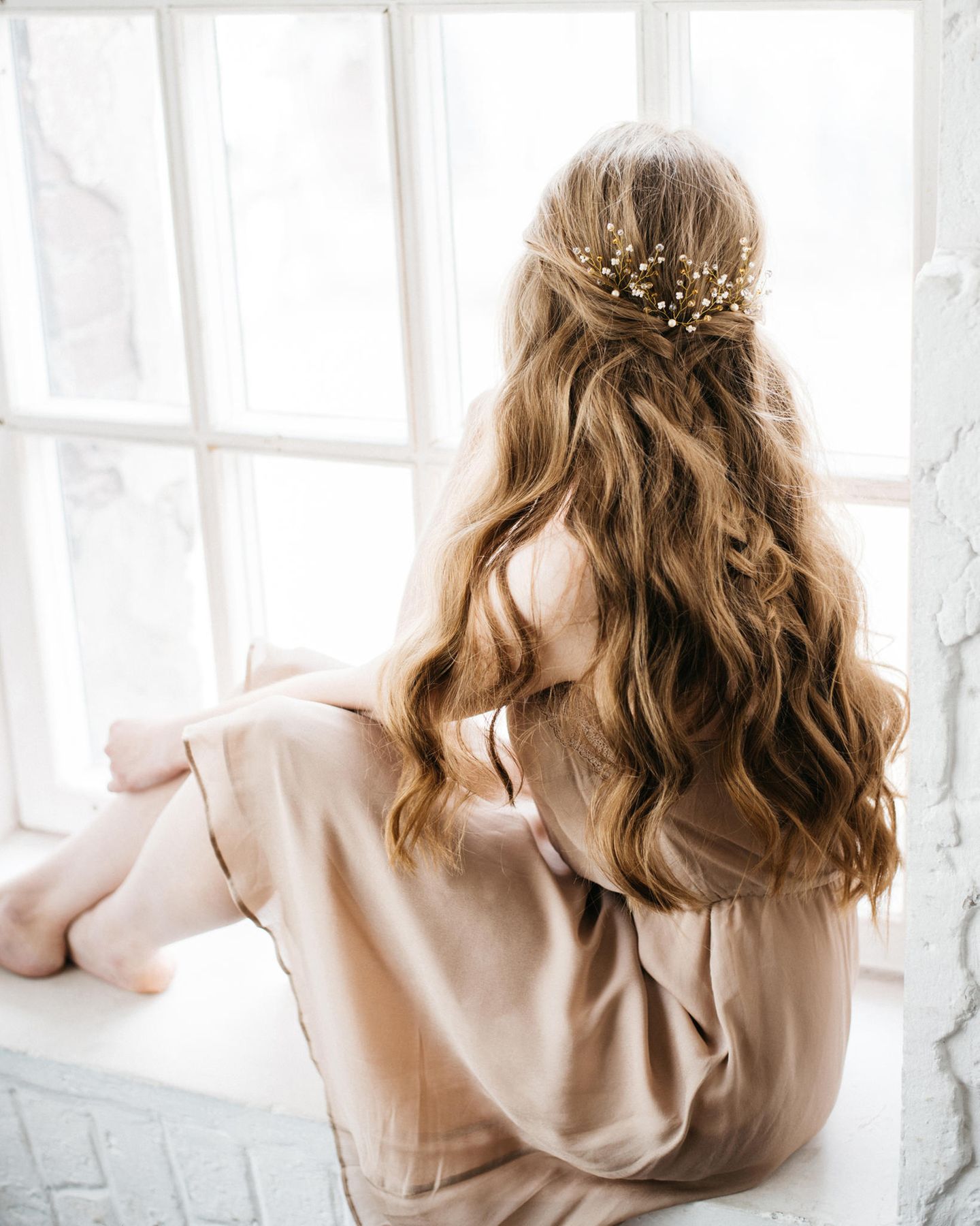 Haare lange offen machen selber frisuren hochzeit Frisur Hochzeit