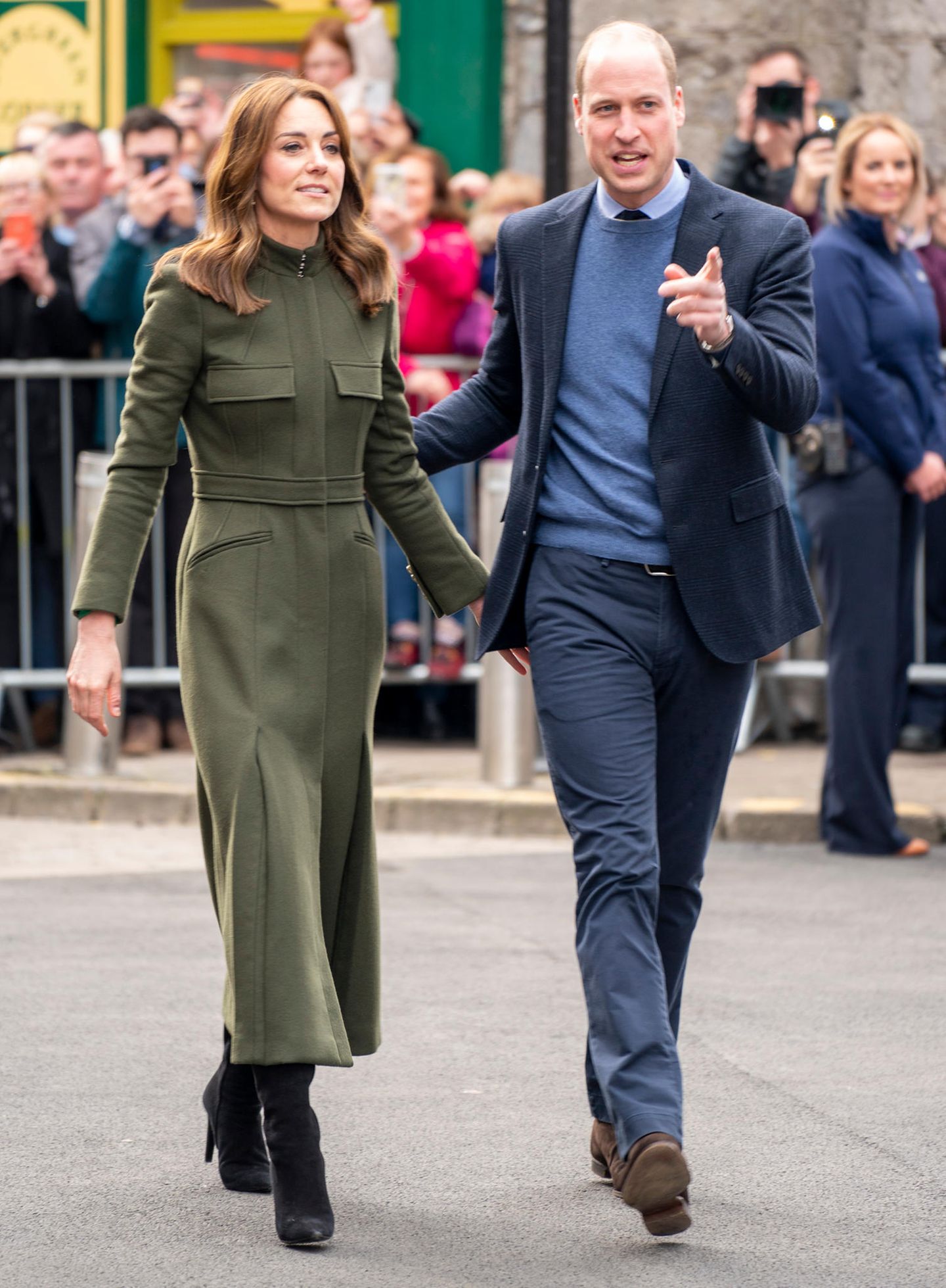 Herzogin Kate: unterwegs mit Prinz William
