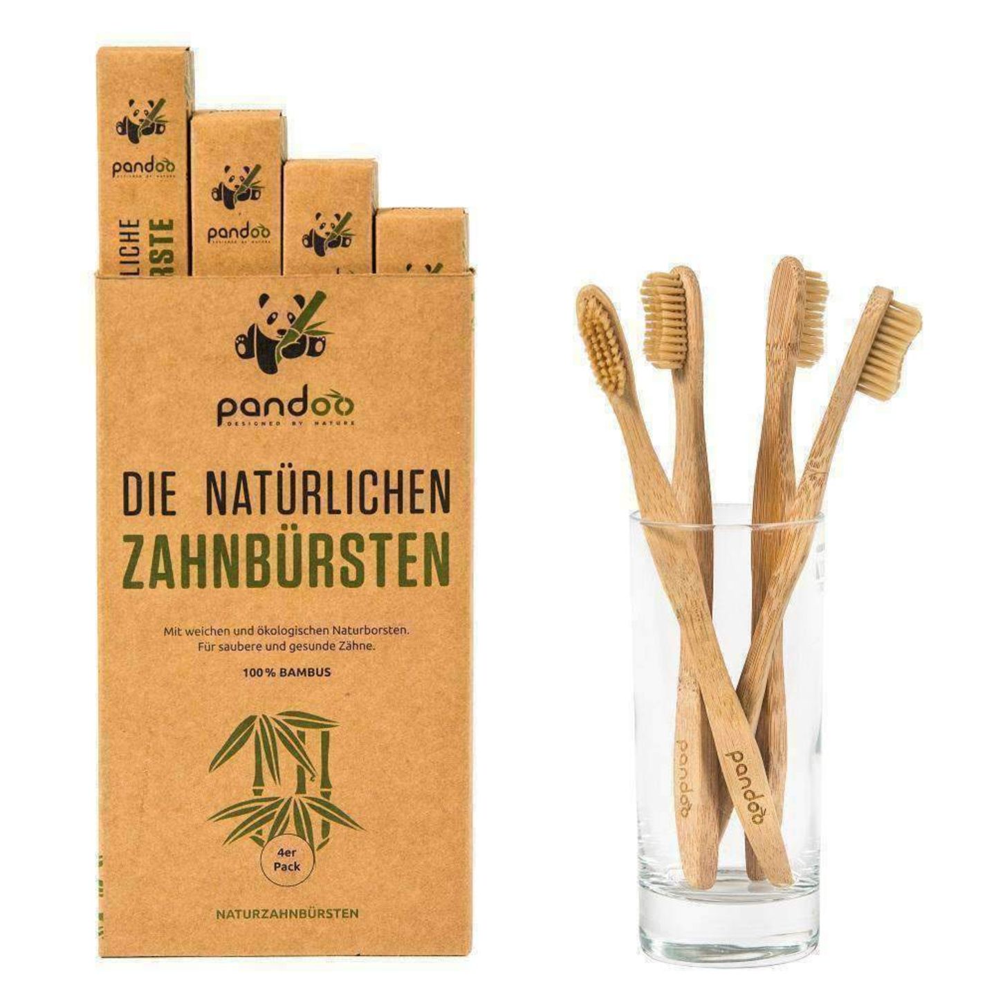 pandoo bambu nachhaltige pacco spazzolini alltagshelfer umweltbewusste escovas bambus dentes hundekotbeutel ebaytemplate toothbrush ebayvorlage careelite zahnburste