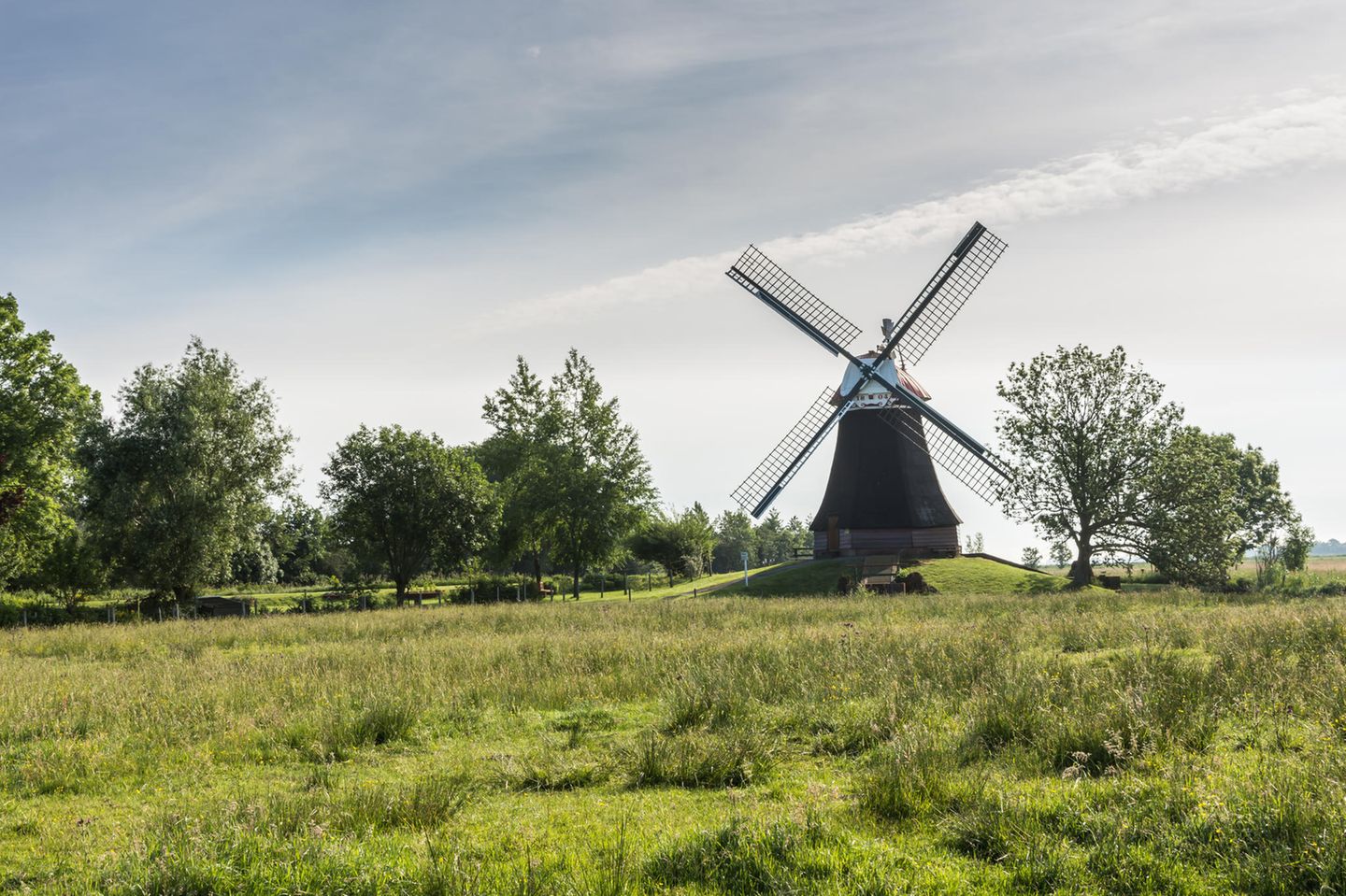 Windmühle in Ostfriesland