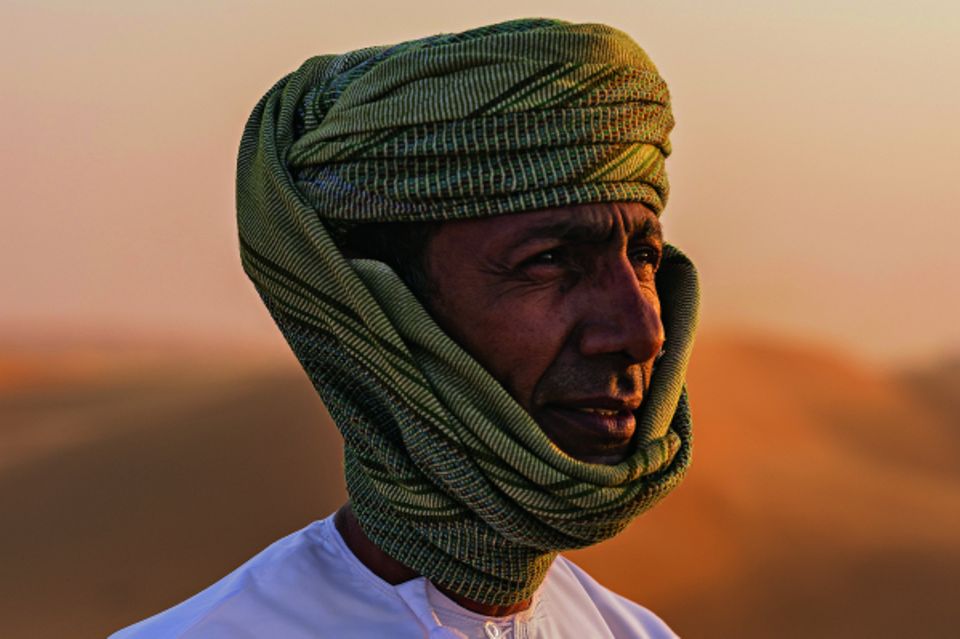 Reisetipps Oman: Guide Khlaid Al-Rawahi mit Turban