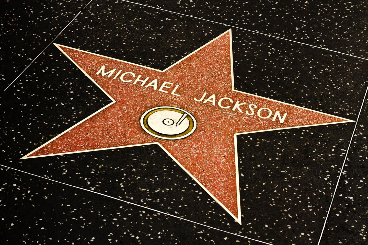 Michael Jacksons Stern auf dem Hollywood Walk of Fame