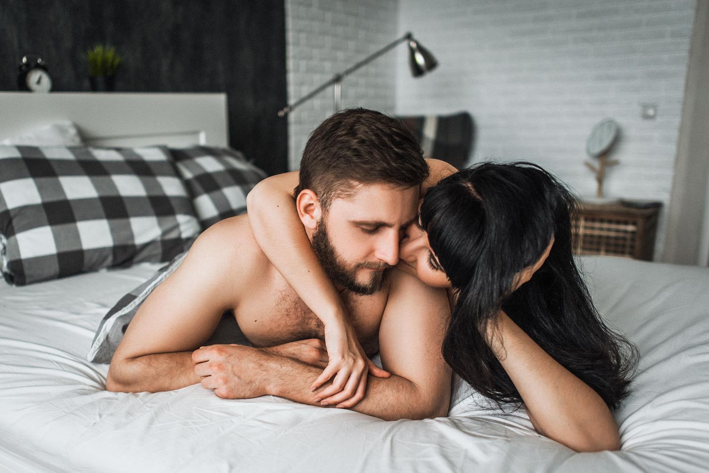 Sex: Paar im Bett