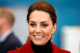 Makeup-Looks der Royals: Herzogin Kate mit braunem Lidschatten