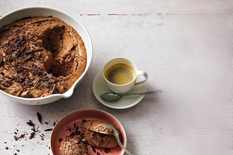 Mousse au Chocolat mit zwei Zutaten Vegane Mousse au Chocolat