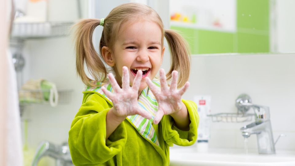 Richtig Händewaschen: So vergessen es Kinder nie wieder