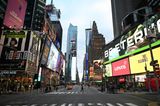 Sehenswürdigkeiten unter Coronakrise: Times Square