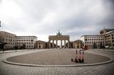 Sehenswürdigkeiten unter Coronakrise: Brandenburger Tor